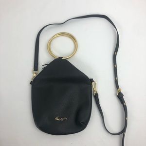 Foly and Corinna crossbody black purse